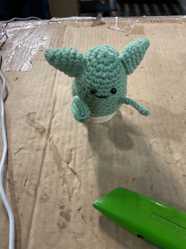 Photo 1 of ***card not included**
Handmade Baby Yoda Positive Crochet with 30 Fun Affirmations - Funny Friendship Gift for Christmas, Birthday Gifts for Women | Small Stocking Stuffers Starwars Present Idea for Friends, BFF, Coworker