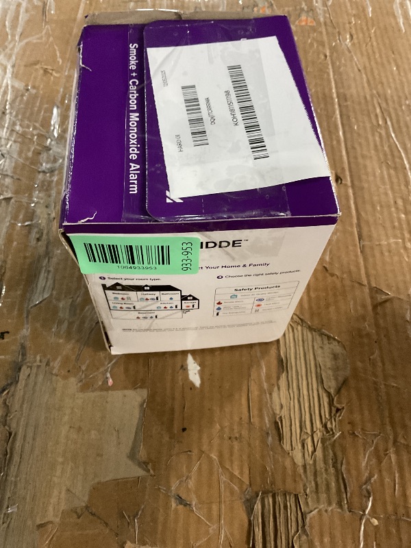 Photo 1 of ***1 ALRAM***
Kidde Hardwired Smoke & Carbon Monoxide Detector, AA Battery Backup Smoke Alarm, Interconnectable, LED Warning Light Indicators,