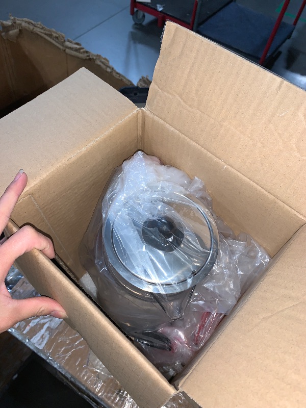 Photo 1 of KIDISLE Percolator Coffee Pot Electric 10 Cup, Automatic Keep Warm, Stainless Steel Basket, Cool-Touch Handle