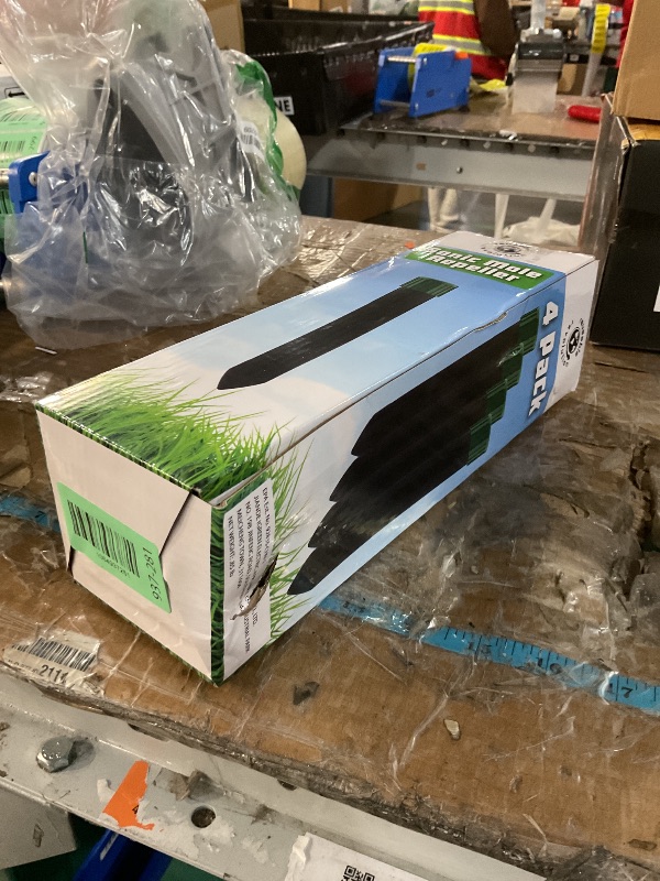 Photo 1 of 4 Pack Sonic Mole Chaser - Battery Operated Rodent Repeller Stake, Scares Away Moles, Voles, Gophers and Rats by Reusable Revolution (Green & Black)