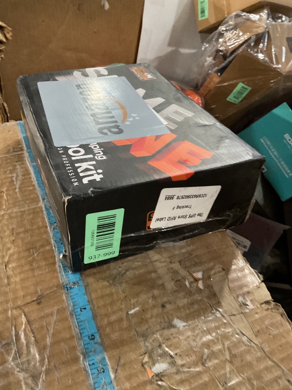 Photo 1 of *********MISSING SOME OF THE ACCESSORIES***************
SOMELINE Ferrule Hexagonal Crimping Tool Kit, 36 Sizes Ferrules, AWG 24-8 Ferrule Crimper, with Hexagonal Crimper and Automatic Wire Stripper, Ferrule Terminal Assortment Kit (Stackable Tool Box)