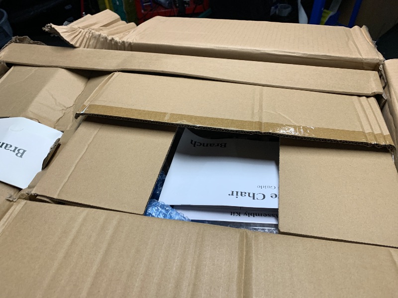 Photo 3 of Branch Verve Chair - High Performance Executive Office Chair with Contoured Back and Adjustable Lumbar Support - High Density Foam Cushion and 3D Knit Back - Fits 5' to 6', Up to 275 lbs, Galaxy