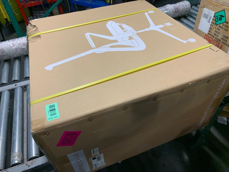 Photo 2 of Branch Verve Chair - High Performance Executive Office Chair with Contoured Back and Adjustable Lumbar Support - High Density Foam Cushion and 3D Knit Back - Fits 5' to 6', Up to 275 lbs, Galaxy