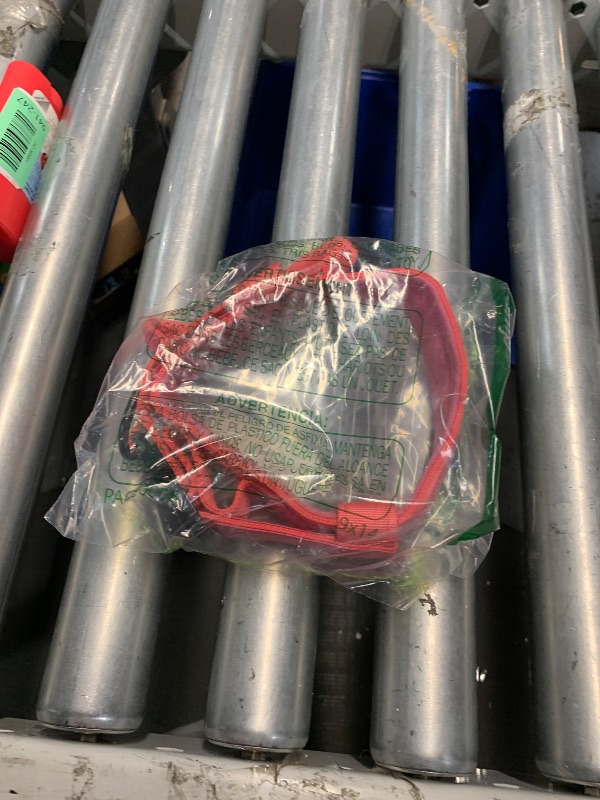 Photo 1 of ***STOCK PHOTO FOR REFERENCE ONLY***Personalized Military Tactical Dog Collar with Handle, Custom Pet Name Tags for Medium Large Dogs Walking Training (Red, L)