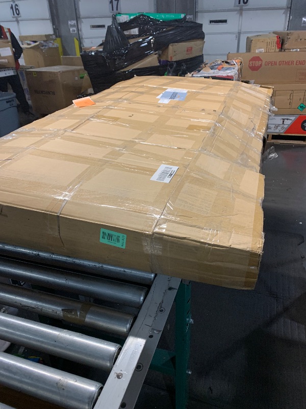 Photo 1 of ***STOCK PHOTO FOR REFERENCE ONLY***Novilla Queen Bed Frame with Headboard, Bed Frame Queen Size with Wood Slats Support,Linen Upholstered Adjustable Headboard, No Box Spring Needed, Heavy Duty Feet, Easy Assembly, Beige