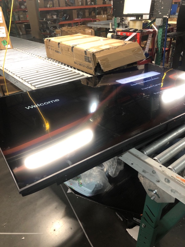 Photo 1 of **screen turns on but is popping up from the side seem **TCL 75 Inch Class QM7K Series | Mini LED QLED 4K HDR | 75QM7K, 2025 Model | 120HZ-144HZ Anti Reflective Screen Smart Google TV Dolby Atmos Onkyo Audio | Voice Remote Alexa Gaming Streaming Televisio