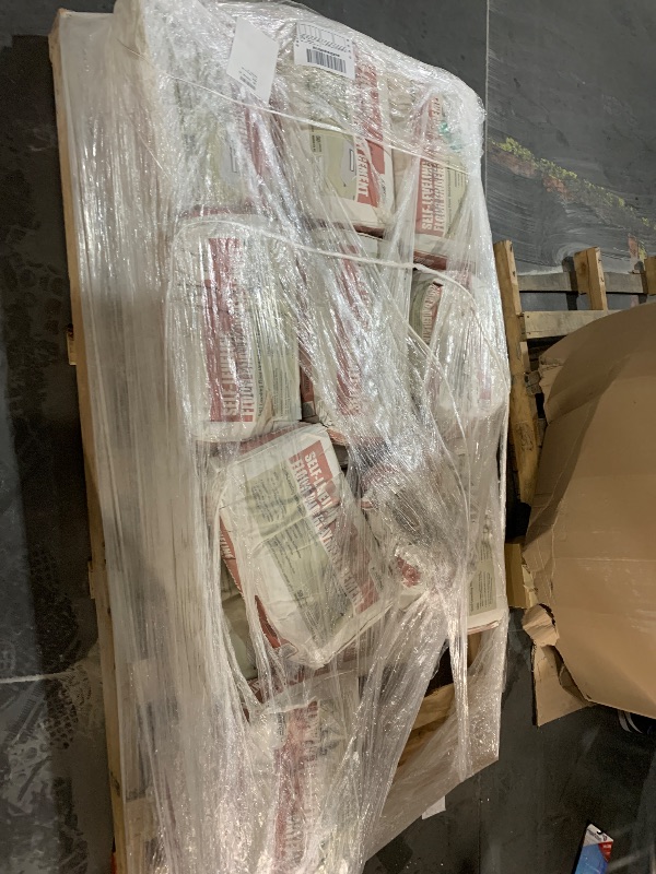 Photo 1 of **17 PACK**Akona Self-Leveling Floor Underlayment - Underlayment for Vinyl, Concrete, Tile, Hardwood, and More, Fast Drying, High Strength, Interior, Walkable in 3-4 Hours (50 Pound, 1)