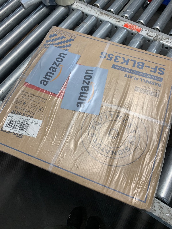 Photo 1 of ***FACTORY SEALED******STOCK PHOTO FOR REFERENCE ONLY***Fitvids 2" Olympic Bumper Plate Weight Plates with Steel Hub, 35LB, Pair