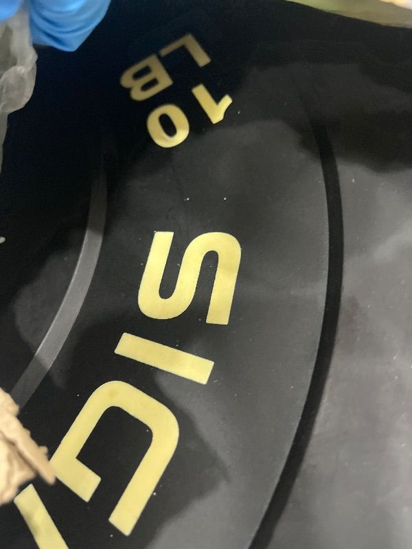 Photo 1 of ***ONLY INCLUDES 2 10 lb plates**
Fitvids Olympic Bumper Plates Set – 2' Weight Plates for Strength Training & Weightlifting – Set: 260 lbs (2x 10/15/25/35/45 Pairs)