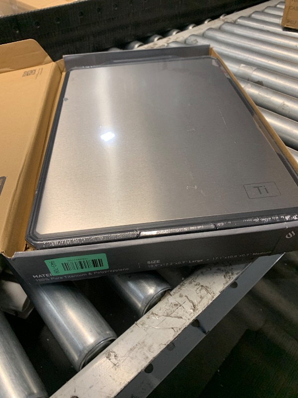 Photo 1 of ***FACTORY SEALED***2 Packs Pure Titanium Cutting Boards for Kitchen Chopping Board Butcher Block 2 in 1 Titanium PP Wedding Day Engagement Hostess Couple Newly Wed Christmas Married Fiancee Unique Cool Gifts