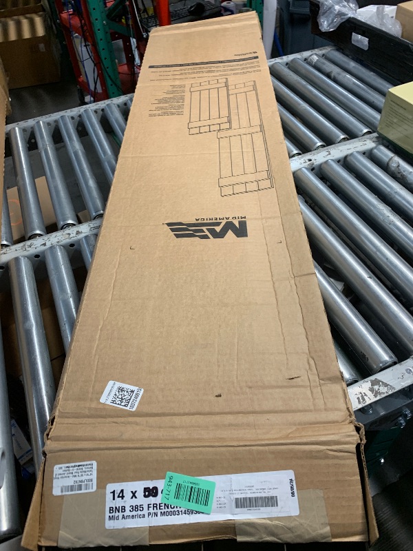 Photo 1 of 14"W x 56"H Mid-America Vinyl, TailorMade Four Board Joined (3 Batten), Board-n-Batten Shutters, w/Installation Shutter-Lok's (Per Pair), 385 - French Roast