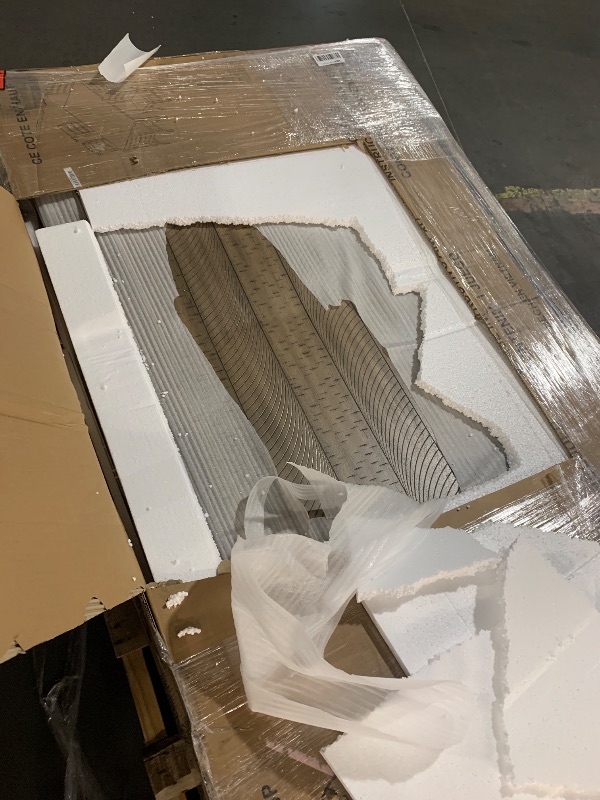 Photo 1 of **************TABLE IS BENT IN THE MIDDLE AND UNUSABLE, CHAIRS STILL GOOD************
Signature Design by Ashley Skempton Cottage Dining 7 Piece Set – Rectangular Table & 6 Upholstered Chairs | Coastal Chic Meets Farmhouse, Whitewash