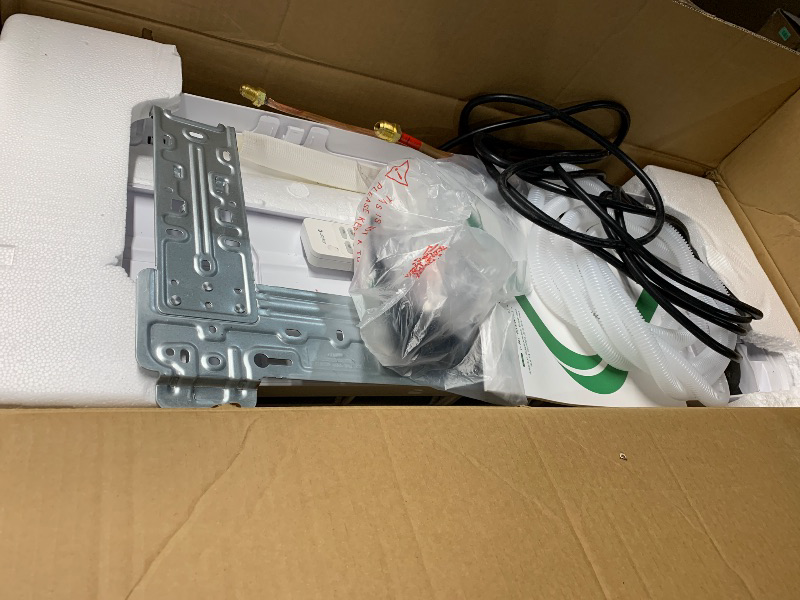 Photo 1 of **UPPER UNIT ONLY** Waykar 12000BTU Wifi Enabled Mini Split Air Conditioner & Heater with Inverter, 20.0 SEER2 Cools up to 750 Sq. Ft, Compatible with Alexa, 208&230V Wall-Mounted Ductless AC Unit