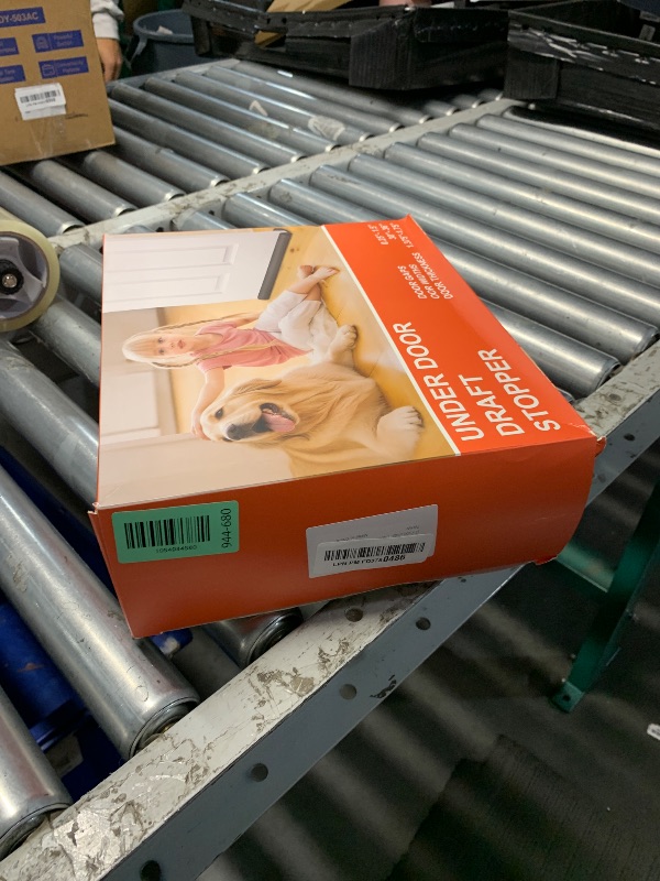 Photo 1 of (2 Pack) Under Door Draft Stopper, Under Door Blocker Size of Adjustable Size from 30" to 36", Easy Install,Gap Filler, Reduces Air Draft, Noise & Sound, Door Seal for Improved Insulation