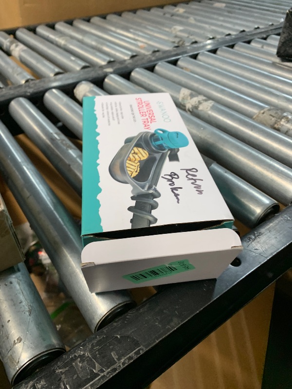 Photo 1 of ***iTEM MAY HAVE ISSUES WITH FUNCTIONALITY***
Swanoo Universal Stroller Snack Tray | Compatible With Nuna Mockingbird Bugaboo Uppababy | Stroller Bumper Bar Tray Attachment with Cup Holder | Baby Toddler Disneyland Essentials Stroller Accessories