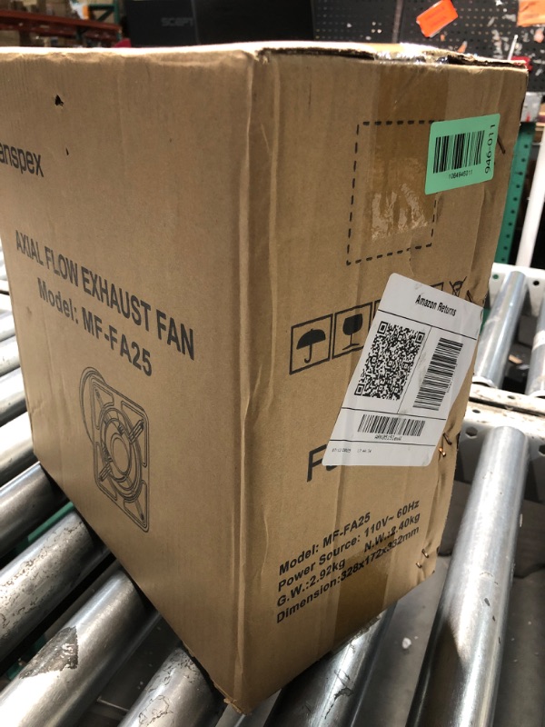 Photo 1 of ***FACTORY SEALED***Fanspex 10" High Velocity Exhaust Fan for Kitchen, 1020 CFM Wall Mount Household Ventilation Fans for Workshop Attic Garage Shed Greenhouse Barn, 62W Low Consumption