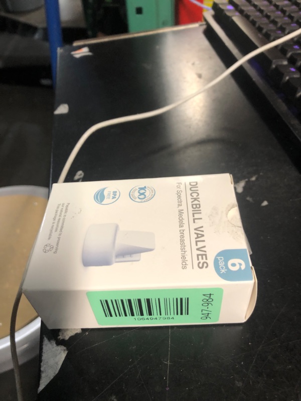 Photo 1 of [6-Count] Papablic Duckbill Valves for Spectra and Medela, Replaceable Duckbill Valves for Spectra S1 Spectra S2 valves and Medela Pump in Style, BPA/DEHP pFree White