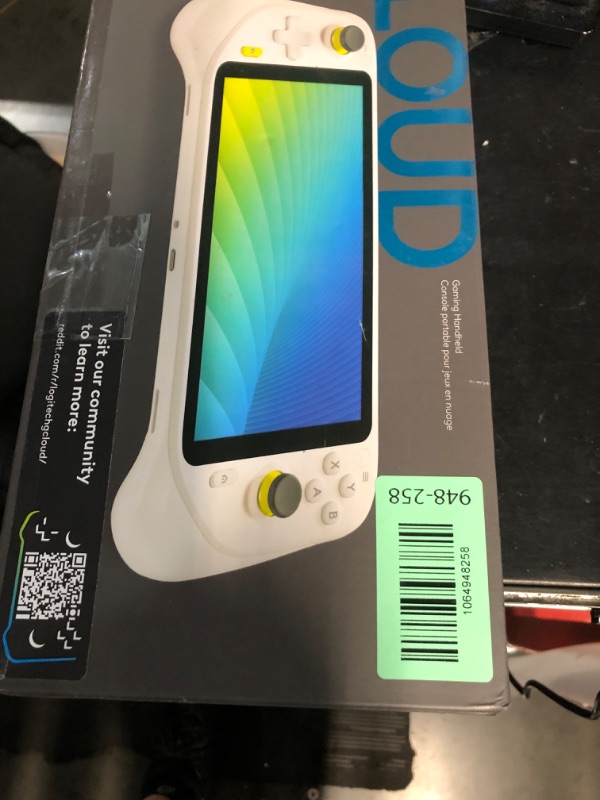 Photo 1 of ***DOES NOT CHARGE, WILL NOT TURN ON***
Logitech G Cloud Gaming Handheld, Portable Gaming Console with Long-Battery Life, 1080P 7-Inch Touchscreen, Lightweight Design, Xbox Cloud Gaming, NVIDIA GeForce NOW, Google Play