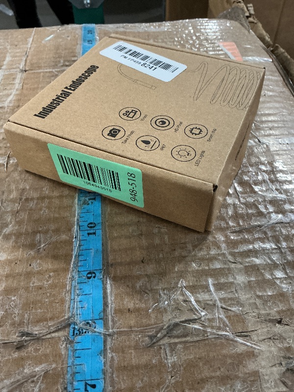 Photo 1 of [Dual-Lens] Endoscope Camera with Light, 1920P HD Borescope with 8+1 Adjustable LED Lights, IP67 Waterproof 16.5FT Semi-Rigid Snake Cord Inspection Camera for iPhone, iPad and Android Phone (Type C)