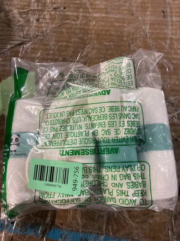 Photo 1 of ***MISSING PARTS***
HIPHOP PANDA Baby Washcloths, Rayon Made from Bamboo - 2 Layer Ultra Soft Absorbent Newborn Bath Face Towel - Reusable Baby Wipes for Delicate Skin - White, 6 Pack