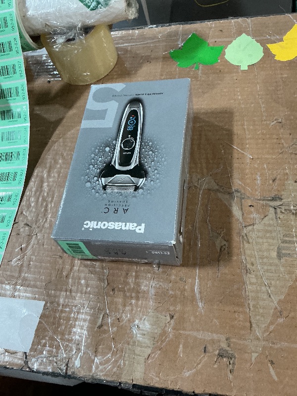 Photo 1 of Panasonic ARC5 Electric Razor for Men with Pop-Up Trimmer, Wet/Dry 5-Blade Electric Shaver with Intelligent Shave Sensor and Multi-Flex Pivoting Head – ES-LV65-S (Silver)