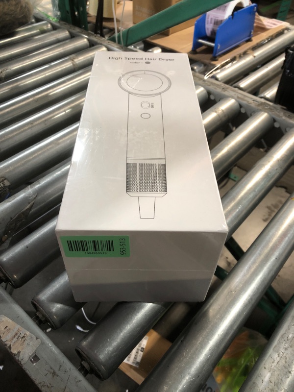 Photo 1 of ***FACTORY SEALED***D Y??? Alternative Hair Dryer - 1 Min Fast Drying, High-Speed Blow Dryer with 500 Million Negative Ions, No Heat Damage, Low Noise, Professional Hairdryer with Magnetic Diffuser & Nozzle, Gunmetal