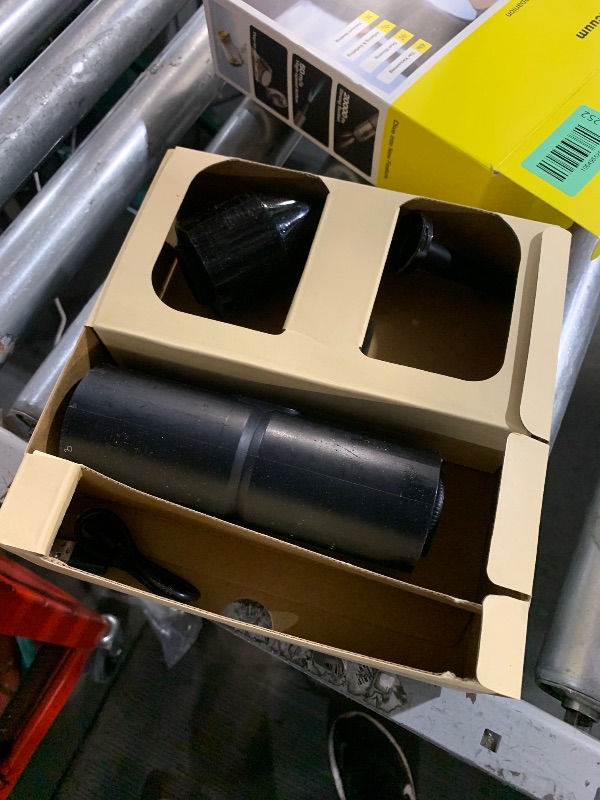 Photo 1 of ***MISSING ATTACHMENTS***
HOTO Handheld Car Vacuum Cleaner Cordless, 4-in-1 Portable Mini Vacuum with 20000Pa Strong Suction, Electric Compressed Air Duster Blower for Car, Desk, Computer, Keyboard, Home, Office Cleaning