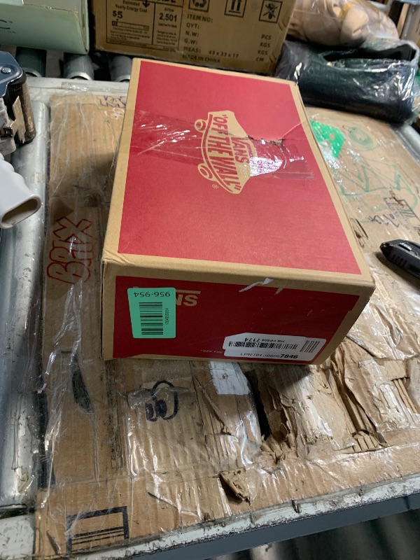 Photo 1 of ***(HEAVILY USED/ MINOR DAMAGE)***Vans Women's Range EXP Shoe | Athletic Fashion Sneakers for Walking, Hiking & Everyday Wear, Black/White, 6.5