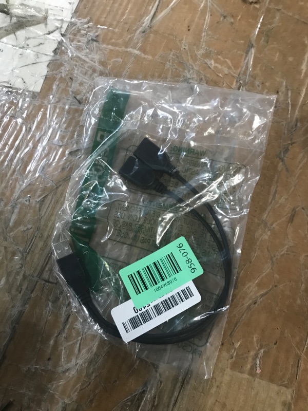 Photo 1 of ?2025 Upgraded? USB 2.0 A Male to 2 Dual USB Female Jack Y Splitter Hub Power Cord Extension Adapter Cable(Not Supporting CarPlay and Android Auto)
