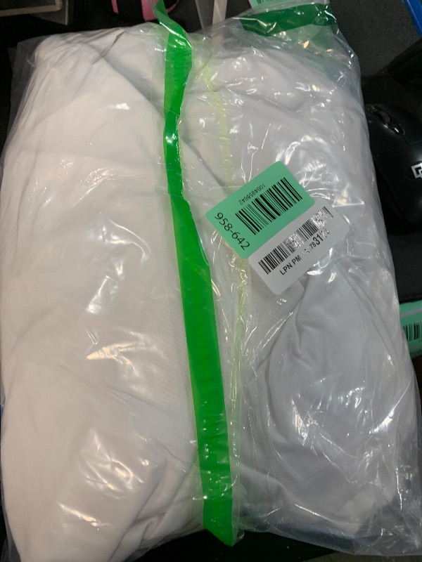 Photo 2 of Linenspa Waterproof Mattress Protector, California King Size – Fitted Sheet Style, Breathable, Machine Washable & Dryer Safe, White