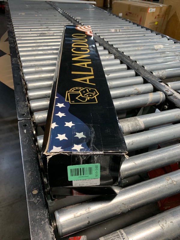 Photo 1 of ***FACTORY SEALED***ALANGDUO 70" x 35" Professional Poker Table Topper Mat for Texas Hold'em | Non-Slip Rubber Surface | Portable Casino-Style Gaming Mat for 6-10 Players | with Storage Tube & Waterproof Design (Blue)