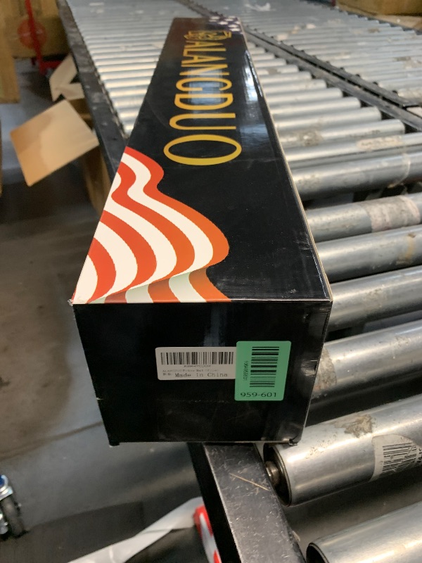 Photo 1 of ***FACTORY SEALED***ALANGDUO 70" x 35" Professional Poker Table Topper Mat for Texas Hold'em | Non-Slip Rubber Surface | Portable Casino-Style Gaming Mat for 6-10 Players | with Storage Tube & Waterproof Design (Blue)