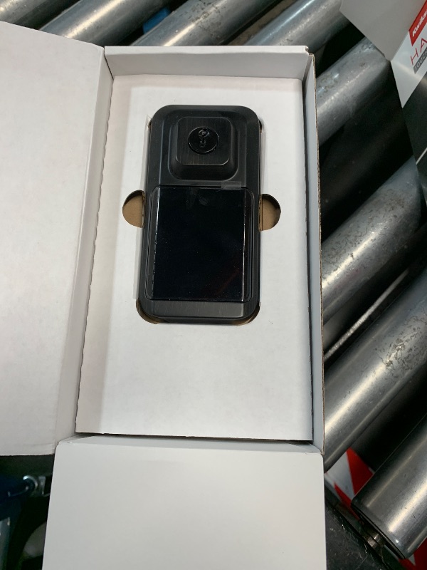 Photo 1 of ***(USED/ UNKNOWN IF MISSING PARTS)***Kwikset Halo Wi-Fi Smart Lock, Keyless Entry Front Door Touchscreen Deadbolt, App Control, Grade AAA Certified, Easy Install No Hub, Venetian Bronze Finish