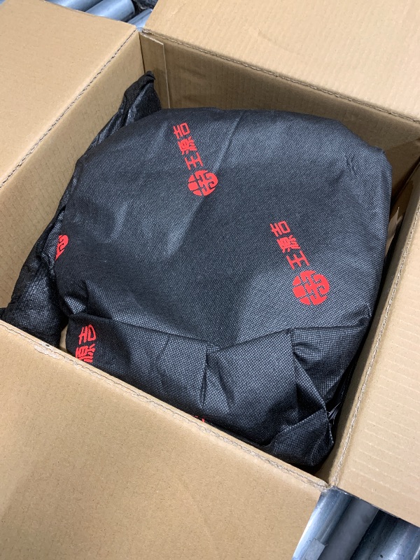 View 2 of ***(USED/ UNKNOWN IF MISSING PARTS)***WANGYUANJI 9.5-Inch Iron Wok Pan with Lid & Spatula, Deep Flat-Bottom Stir Fry, Uncoated & Unseasoned, Induction Compatible, Upgraded Wooden Handle