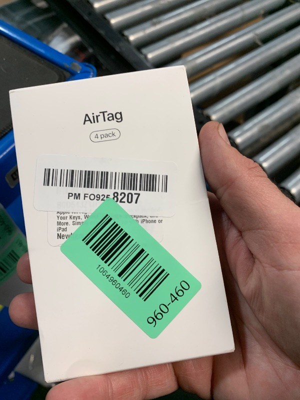 Photo 1 of ***FACTORY SEALED***Apple AirTag 4 Pack. Keep Track of and find Your Keys, Wallet, Luggage, Backpack, and More. Simple one-tap Set up with iPhone or iPad