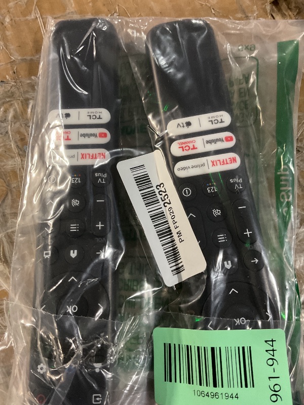 Photo 1 of (Pack of 2) Replacement-for-TCL-Google-TV-Remote-Control, Universal Remote for TCL Smart UHD HDR LED Mini QLED 4K Google TVs(Not for Roku TVs)