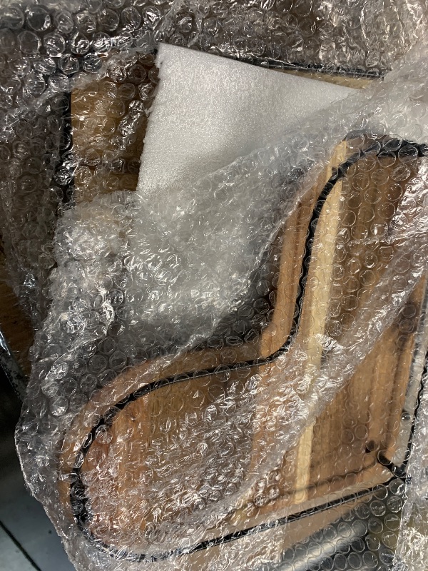 Photo 1 of ***(MISSING PARTS)***SAOCAIHUL Acacia Wooden Spice Rack Organizer Lazy Susans Rotating Countertop 2 Tiered Display Shelf Kitchen Adjustable Height Spinning Spice Rack 11.8INCH Large Capacity