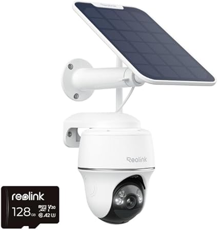 Photo 1 of ***(MISSING SOLAR PANEL)*SOLD FOR PARTS*REOLINK Security Camera Wireless Outdoor, Pan Tilt Solar Powered, 5MP 2K+ Color Night Vision, 2.4/5GHz WiFi, Works with Smart Home for Surveillance, Home Hub Compatible, Argus PT + Solar Panel