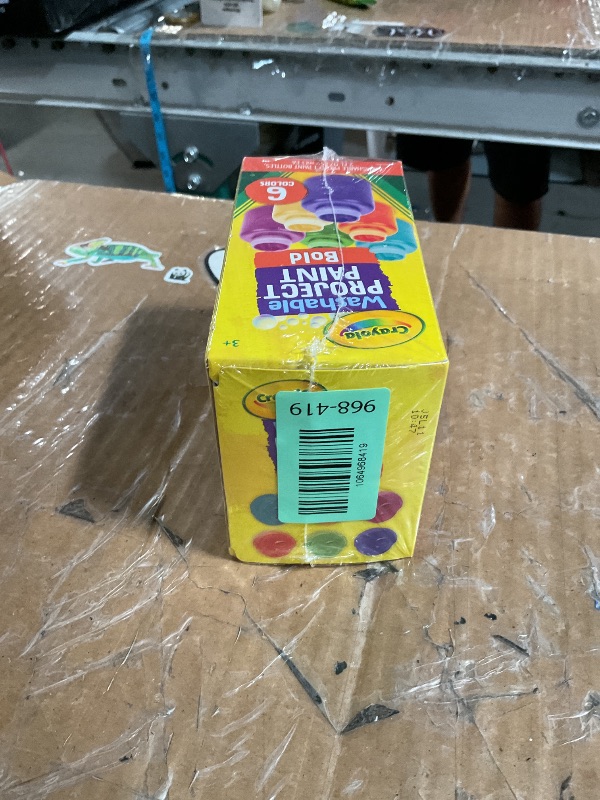 Photo 1 of ***FACTORY SEALED***Crayola Washable Kids Paint (6ct), Assorted Bulk Paint Set for Kids, Must Have Preschool Arts & Crafts Supplies, Nontoxic, Learning Activities for Toddlers