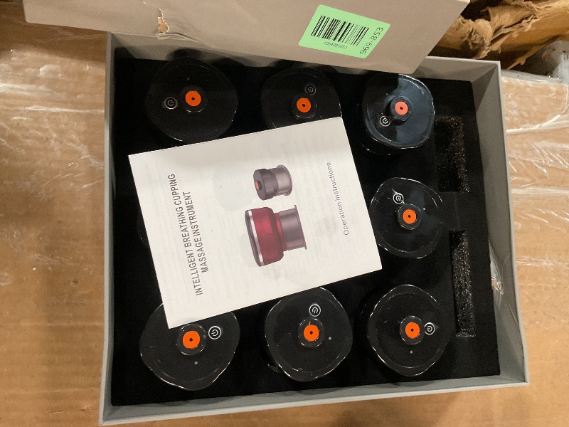 Photo 1 of ***(MISSING PARTS)***Smart Cupping Therapy Massager Set, 4 in 1 Cupping Kit for Massage Therapy, Portable Electric Cupper for Targeted Pain Relief, Knots, Aches, Muscle Soreness, Circulation & Tighter Skin