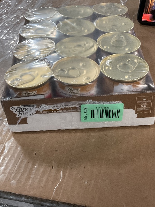 Photo 1 of Purina Fancy Feast Gravy Lovers Beef Feast Grilled Gourmet Cat Food in Wet Cat Food Gravy - (Pack of 24) 3 oz. Cans