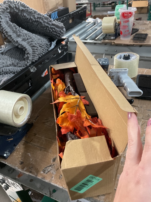 Photo 1 of [2 Pack & Timer] 24 Inch Lighted Fall Maple Tree for Fall Decorations with 48 LED Timer Battery Operated Artificial Fall Light up Trees for Home Indoor Outdoor Autumn Harvest Thanksgiving Table Decor