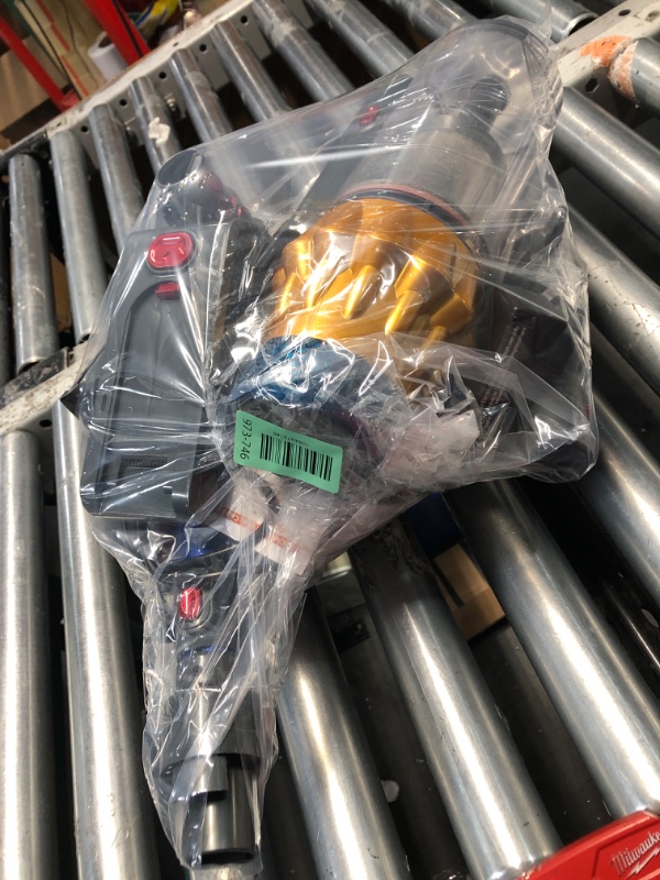 Photo 1 of ***DAMAGED - SEE NOTES/PICTURES*** Cordless Vacuum Cleaner, 600W/50KPA, 70 Mins Runtime Self-Standing Stick Vacuum, Vacuum Cleaners for Home with Anti-Tangle Brush, Smart Display, 1.8L Cup Vacuum for Pet Hair/Carpet/Floor (Blue)