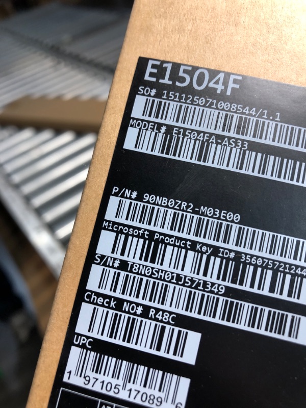 Photo 1 of ***FACTORY SEALED*** ASUS Vivobook Go 15.6” FHD Slim Laptop, AMD Ryzen 3 7320U Quad Core Processor, 8GB DDR5 RAM, 128GB SSD, Windows 11 Home, Fast Charging, Webcam Sheild, Military Grade Durability, Black, E1504FA-AS33