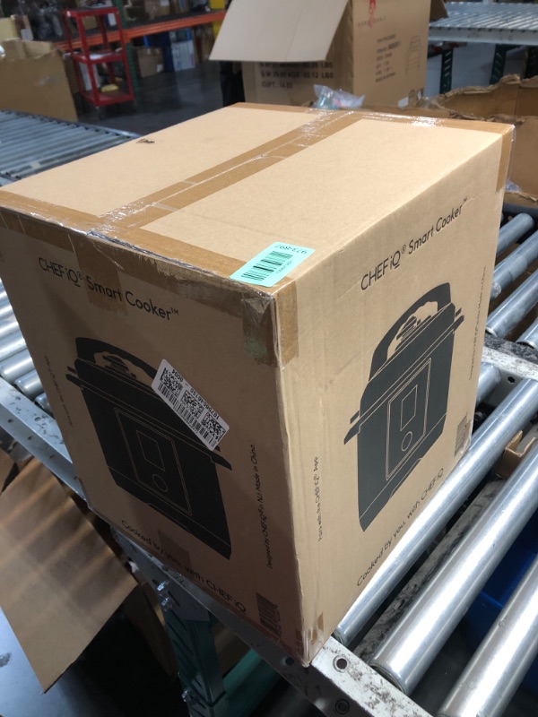 Photo 1 of ***FACTORY SEALED*** CHEF iQ Smart Pressure Cooker with WiFi and Built-in Scale - Easy-to-Use 10-in-1 Multicooker with 500+ Guided Recipes - Rice Cooker, Slow Cooker, Instant Meals for Foodies - 6 Quart - Family Size