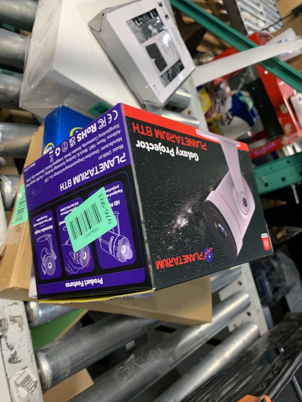 Photo 1 of [White Noise] Galaxy Projector, 28 Soothing Sounds Star Projector Sound Machine, Solar System Space Planetarium Projector Night Light, Room Decor for Ceiling Bedroom Kids Adults Sleep Trainer