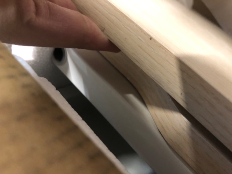 Photo 1 of (MISSING CONTROLLER) SHW 48-Inch Electric Height Adjustable Standing Desk with Drawer, Memory Preset and Cable Management Tray, Maple