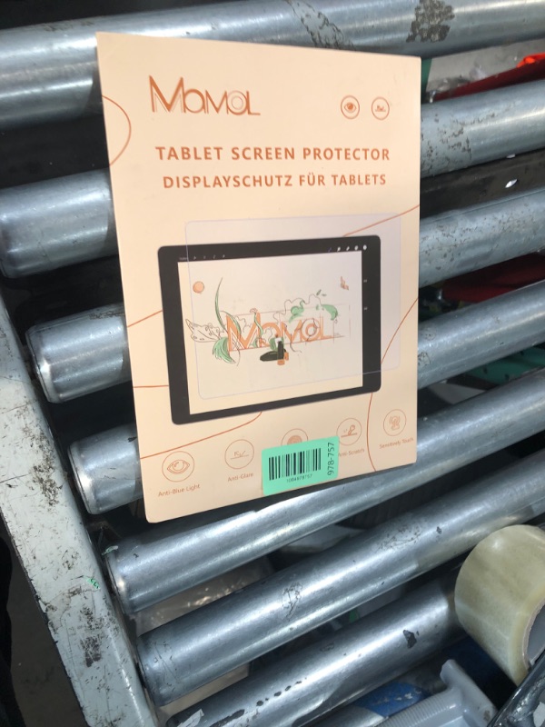 Photo 1 of [2 Pack] Paper Screen Protector for Apple iPad Pro 11 inch 5th 6th (2024-2025, M4 M5), Matte Anti Glare Blue Light Filter, Write as Real Paper/High Sensitive/Bubble Free/Compatible with Apple Pencil