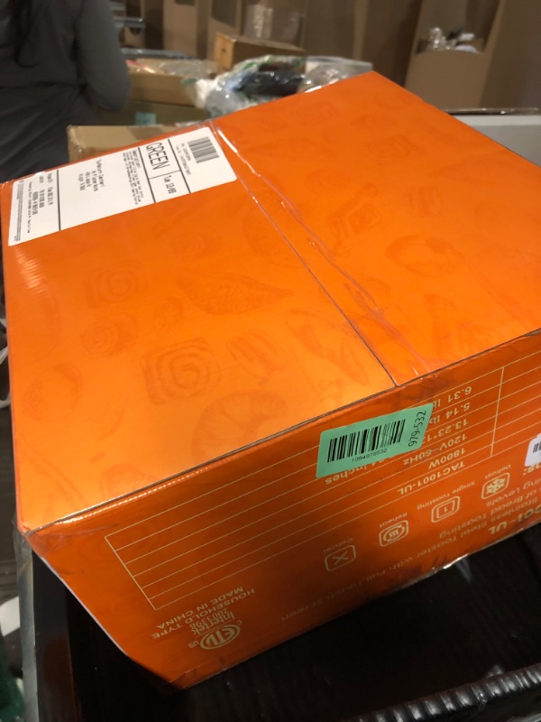 Photo 1 of ***FACTORY SEALED***
Touch Screen Toaster 4 Slice, Digital Smart Dual Control Touchscreen, Stainless Steel, 6 Toast Types & Levels include Bread, Bagel, with Defrost/Reheat/Single Slot Toasting Function