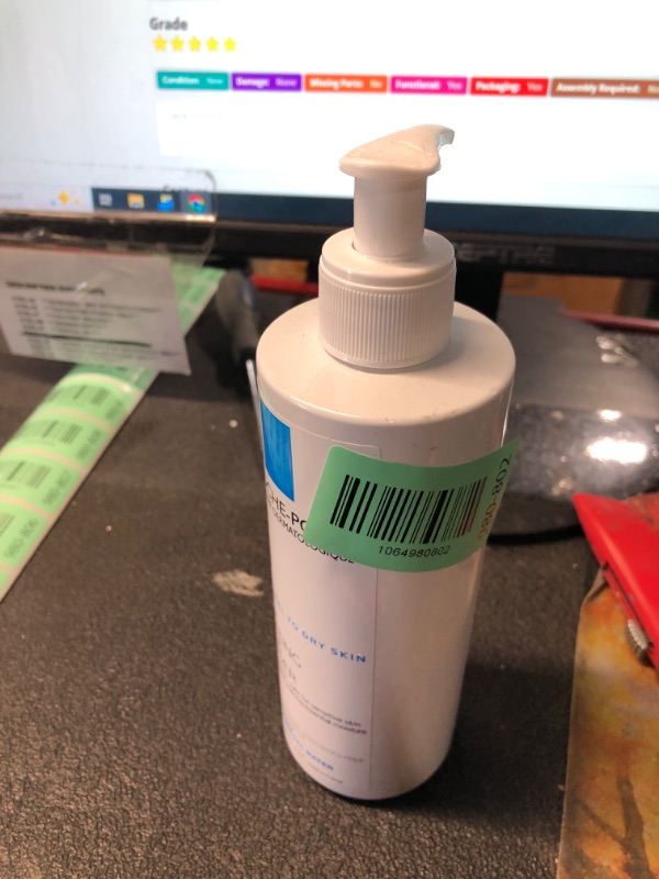 Photo 1 of La Roche-Posay Toleriane Hydrating Gentle Face Cleanser for Normal to Dry Skin is a cream cleanser that helps skin retain essential moisture while cleansing. The cleanser maintains skin's natural protective barrier and pH. Infused with Prebiotic Thermal